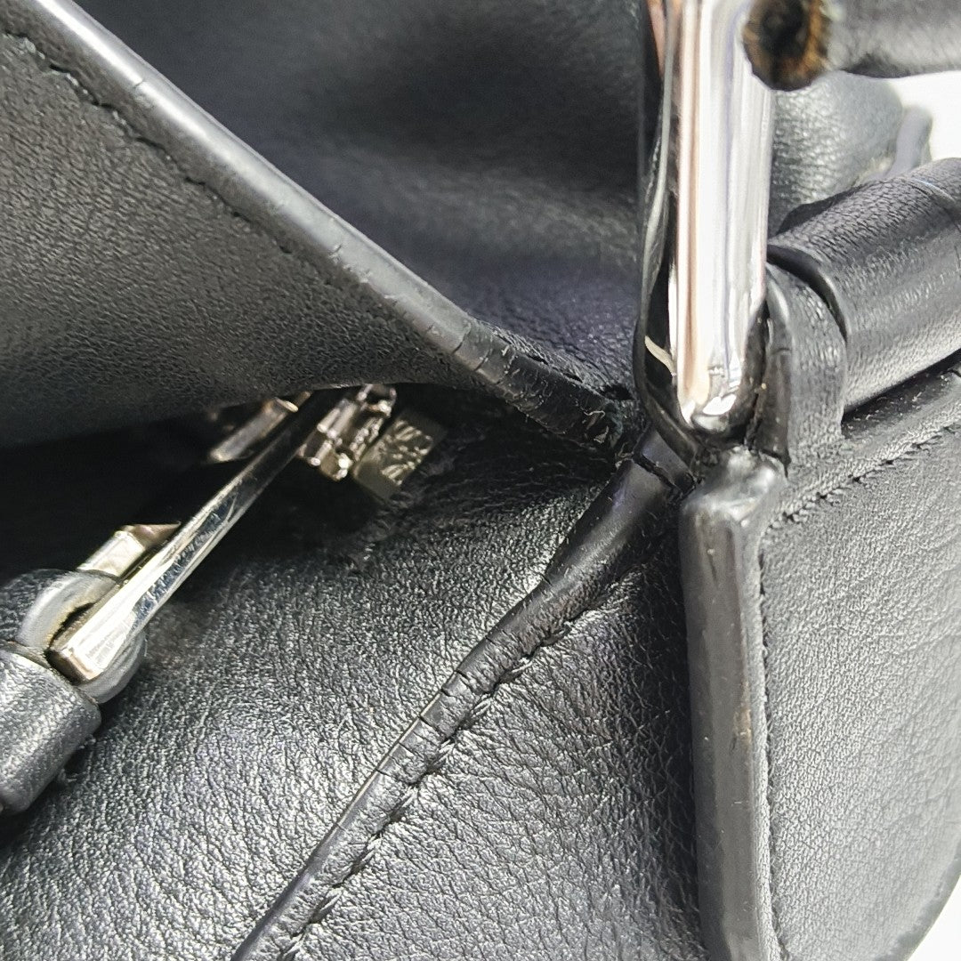 Puzzle Medium Calfskin Black