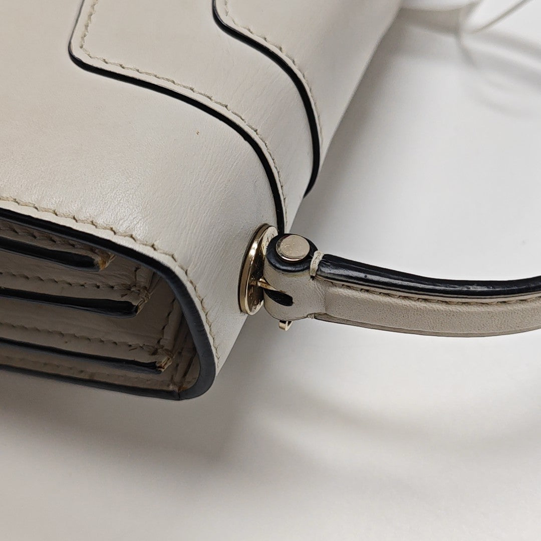 SERPENTI FOREVER Small Calfskin White