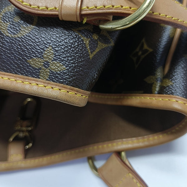 BATIGNOLLES GM Monogram Coated Canvas Brown