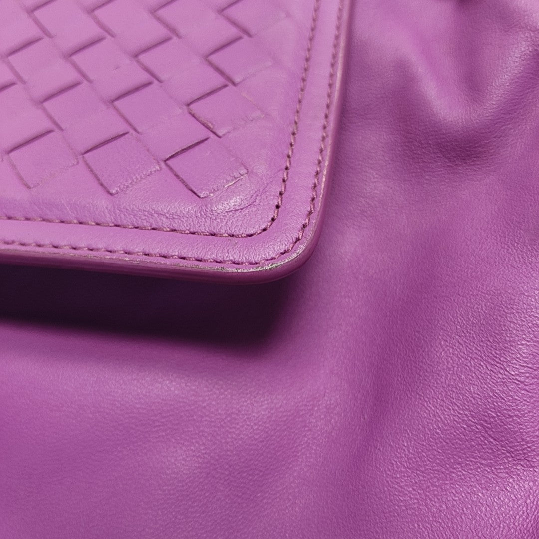 Calfskin Backpack Purple