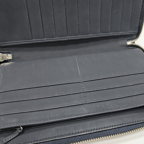 Monogram Calfskin Wallet Blue