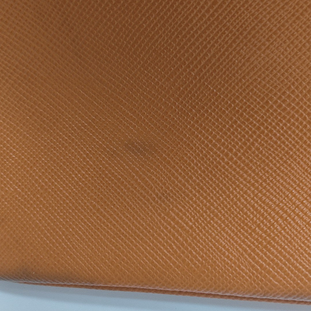 Twin Saffiano Calfskin Orange