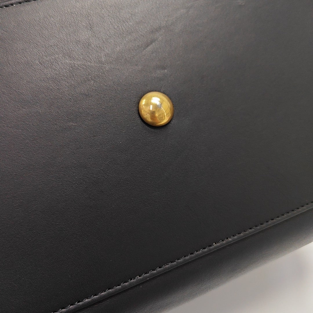 CHYC Y LIGNE Small Calfskin Black