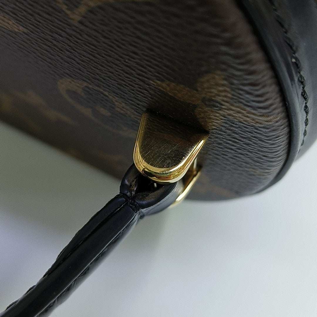 CANNES PM Monogram Coated Canvas Brown