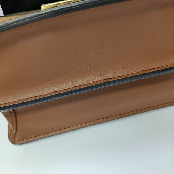 DAUPHINE Mini Coated Canvas Brown