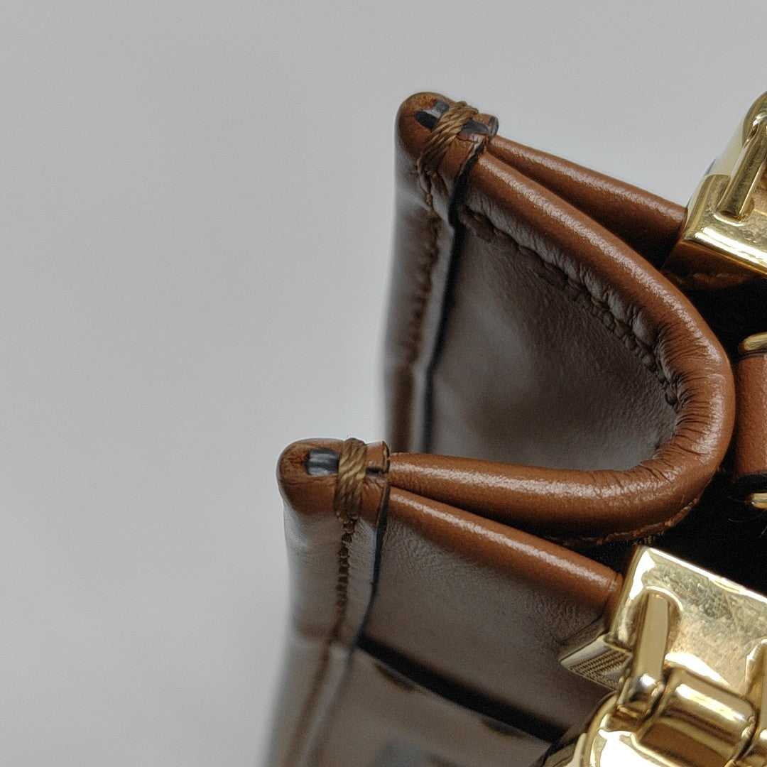 Sunshine Mini Calfskin Brown