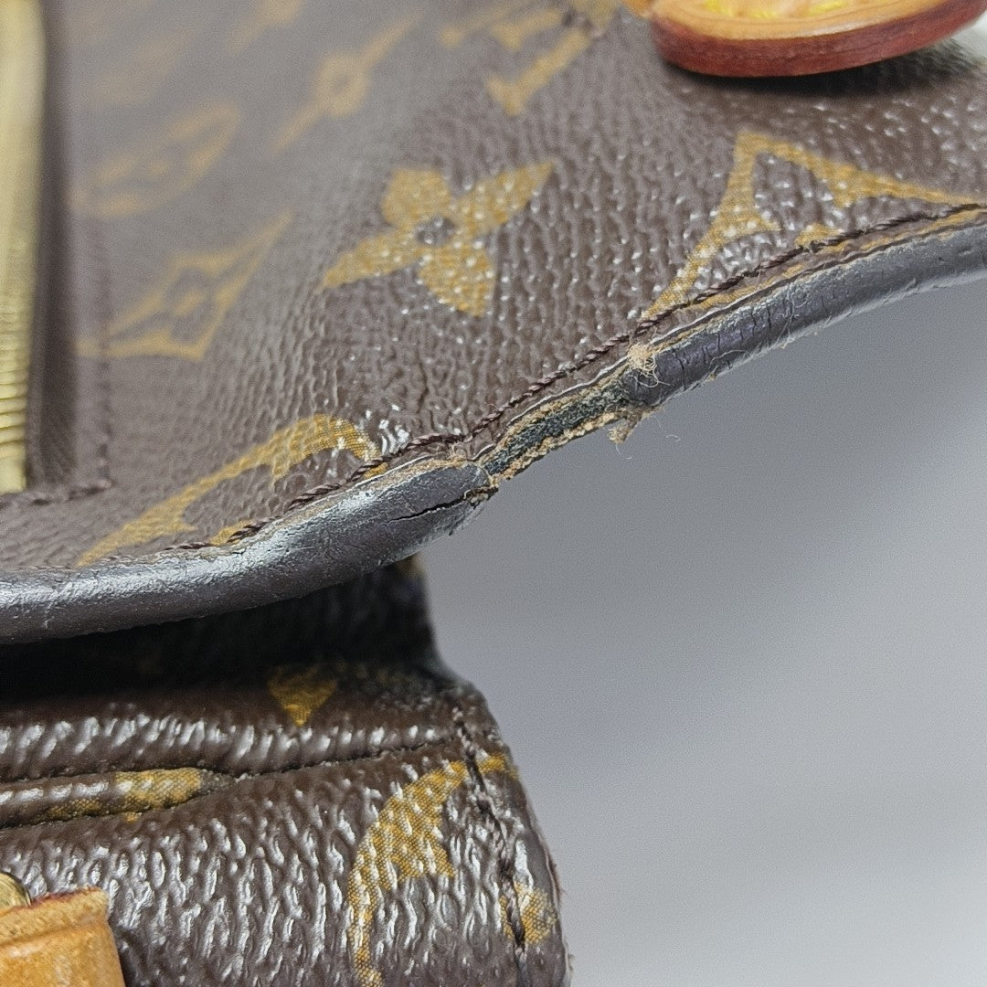 MÉTIS MM Monogram Coated Canvas Brown