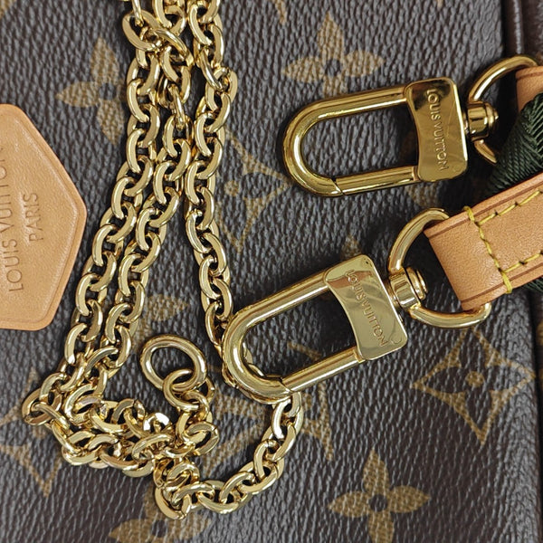 MULTI Monogram Coated Canvas Brown
