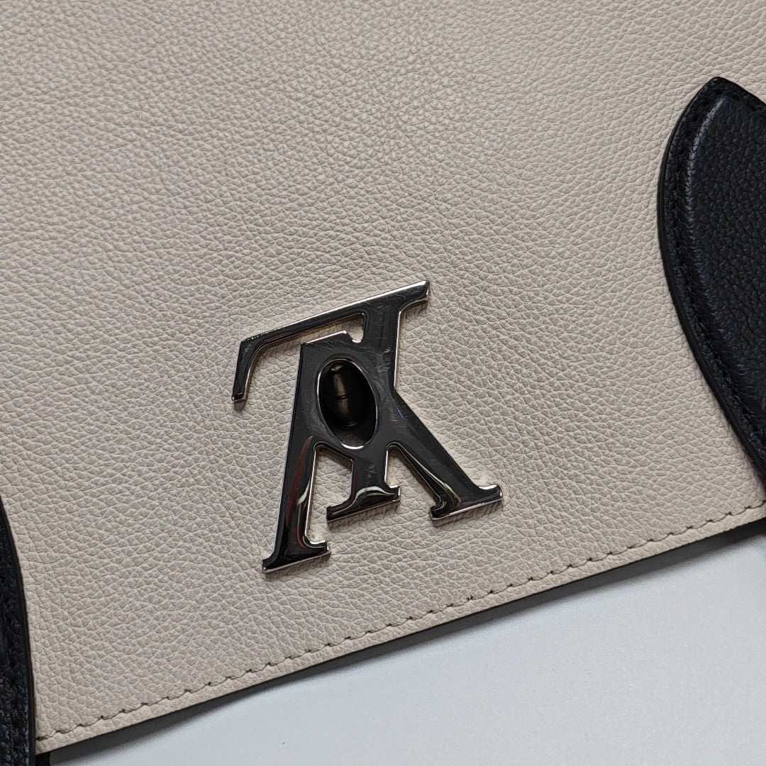LOCKME Calfskin White