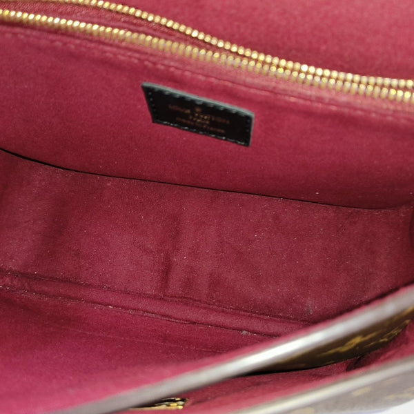 PASSY Monogram Coated Canvas Brown