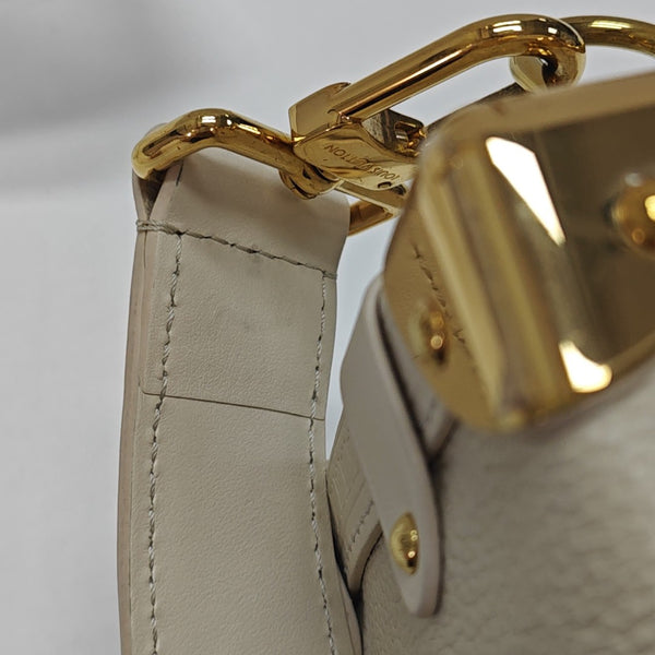 SIDE TRUNK PM Calfskin Beige