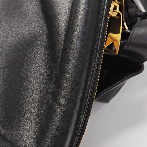 Beak Calfskin Black