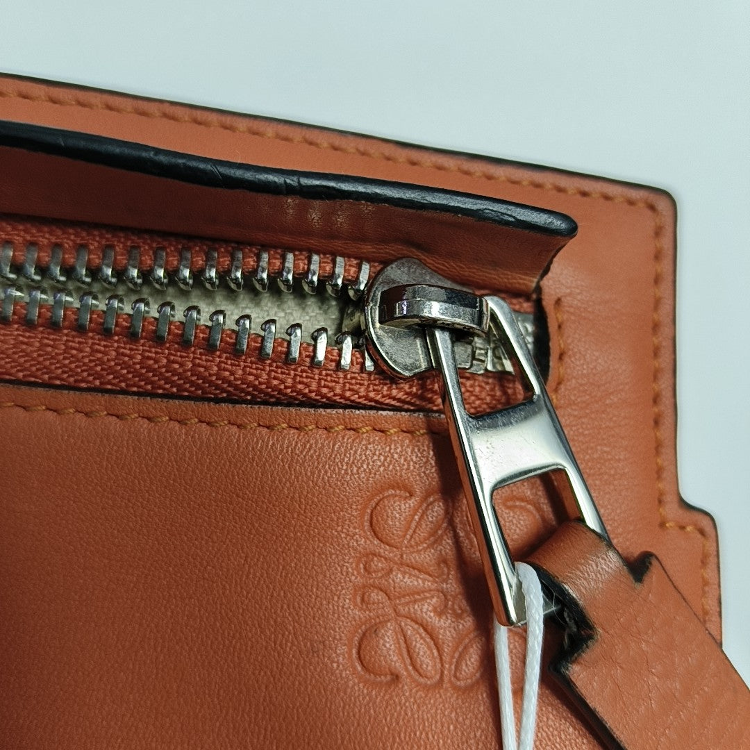 T Pouch Calfskin Orange