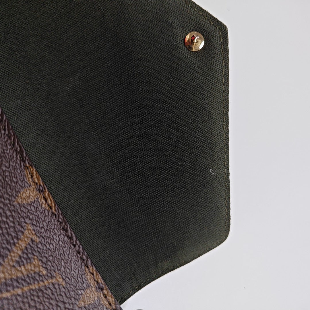FÉLICIE Monogram Coated Canvas Brown