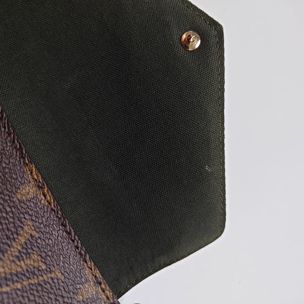 FÉLICIE Monogram Coated Canvas Brown