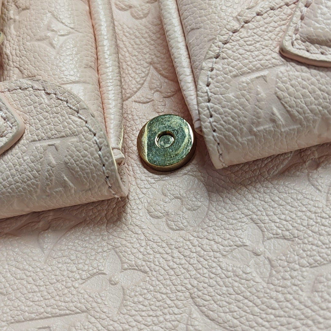 BACKUP Monogram Calfskin Pink