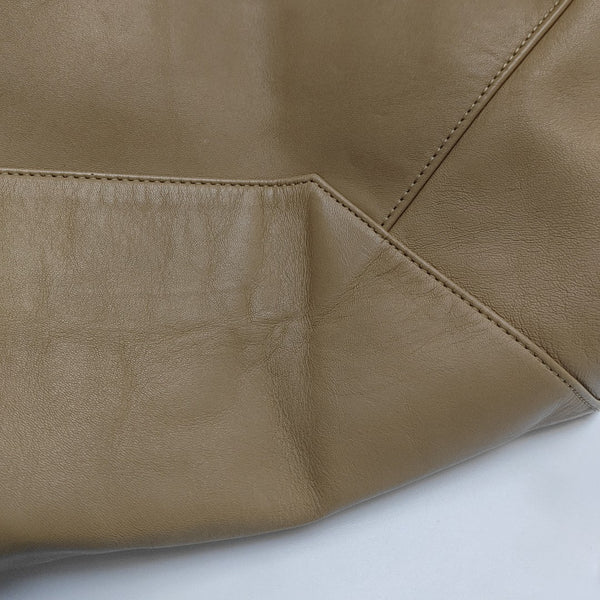 Calfskin Tote Bag Beige