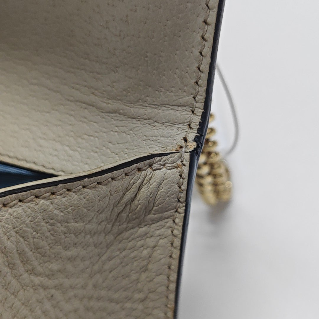 Padlock Small Calfskin White