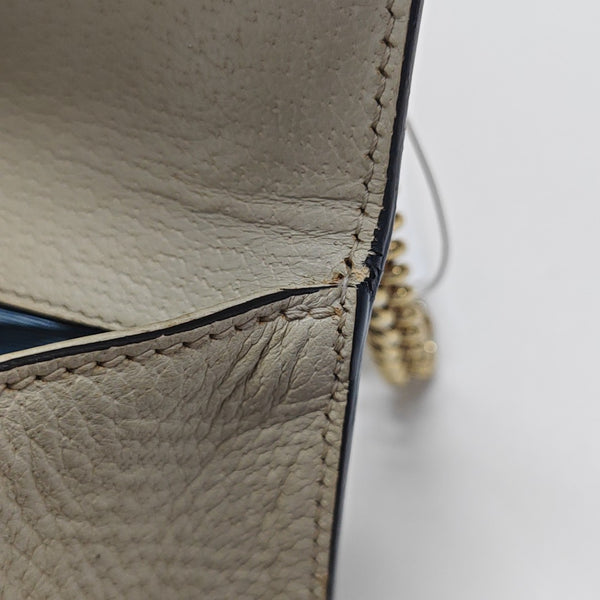 Padlock Small Calfskin White
