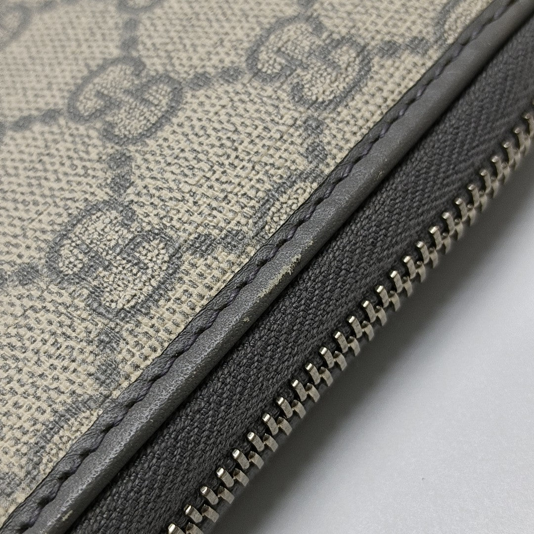 Monogram Coated Canvas Wallet Beige
