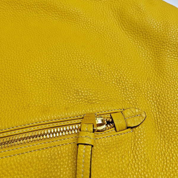 Calfskin Tote Bag Yellow