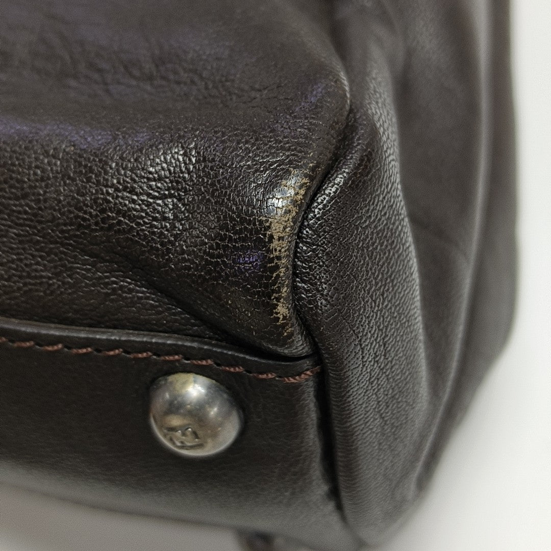 Peekaboo Medium Calfskin Brown