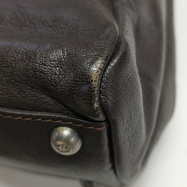 Peekaboo Medium Calfskin Brown