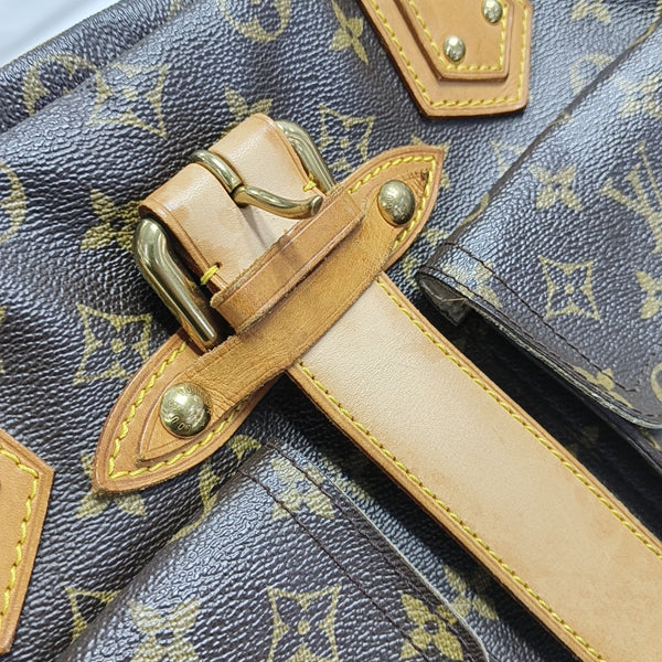 MANHATTAN GM Monogram Coated Canvas Brown