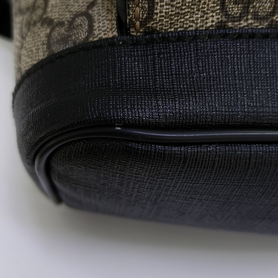 Eden Monogram Coated Canvas Beige
