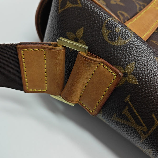 VALMY Monogram Coated Canvas Brown