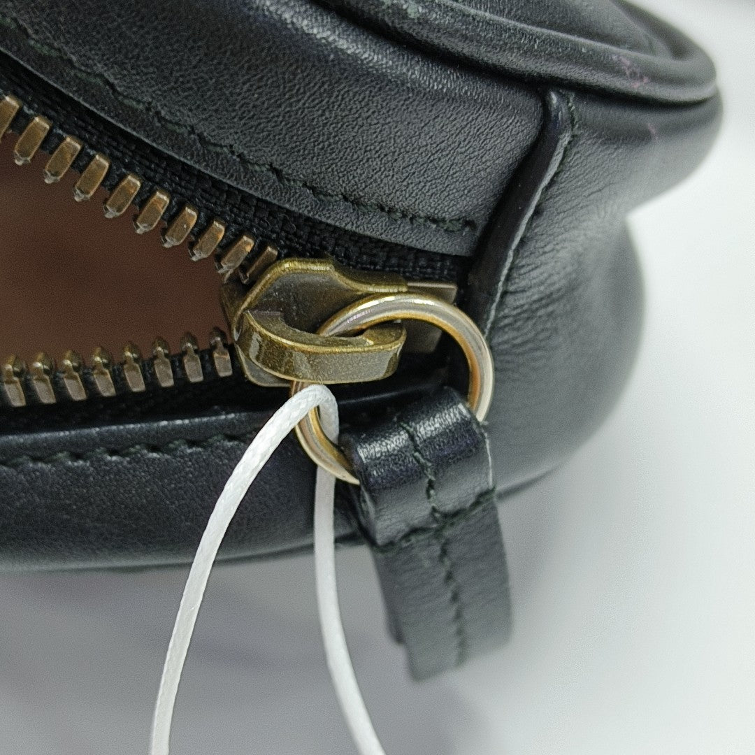 GG Marmont Super Mini Quilted Calfskin Black