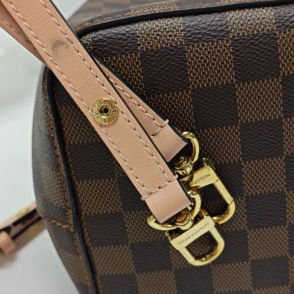 NÉONOÉ MM Damier Ebene Coated Canvas Brown