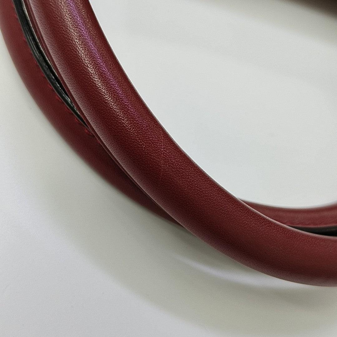 Microguccissima Monogram Calfskin Red
