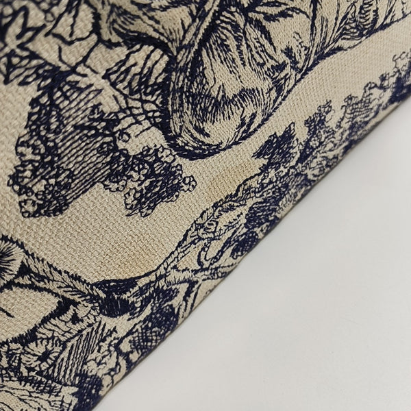 Book Tote Medium Canvas Blue