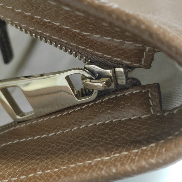 Bree Medium Monogram Canvas Beige