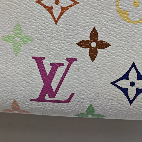 LV × TM RITA Monogram Coated Canvas White