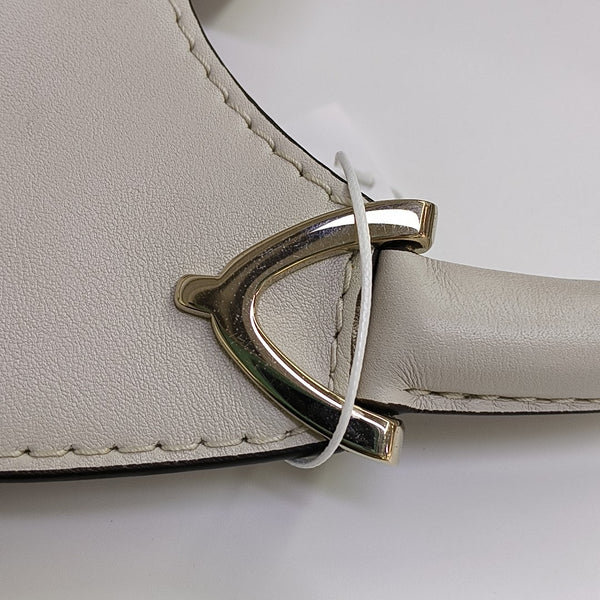 Stirrup Calfskin White