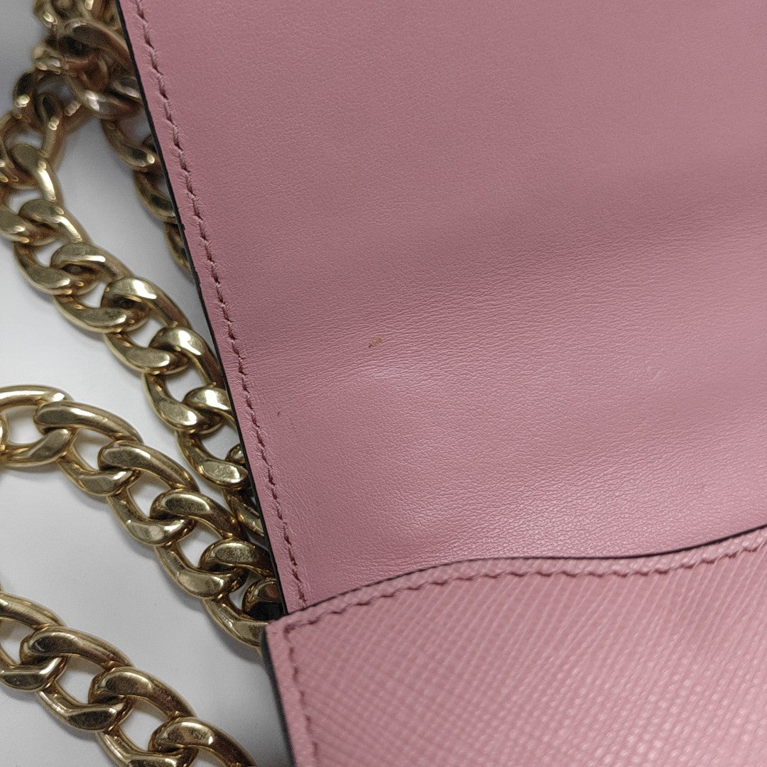 Bauletto Saffiano Calfskin Red