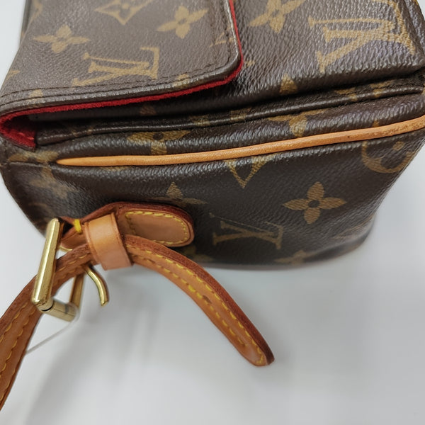 VIVA CITE Monogram Coated Canvas Brown