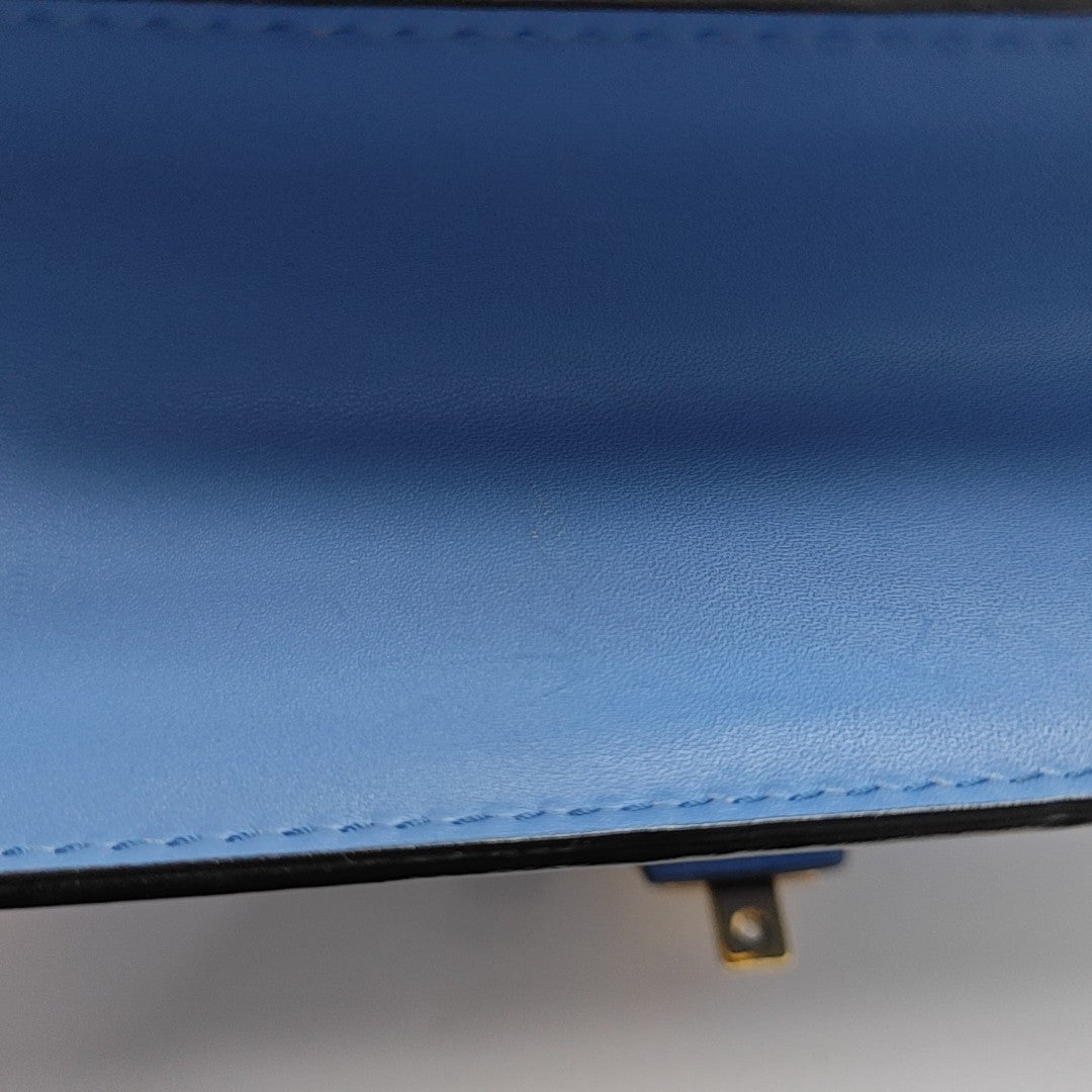 Sylvie Small Calfskin Blue