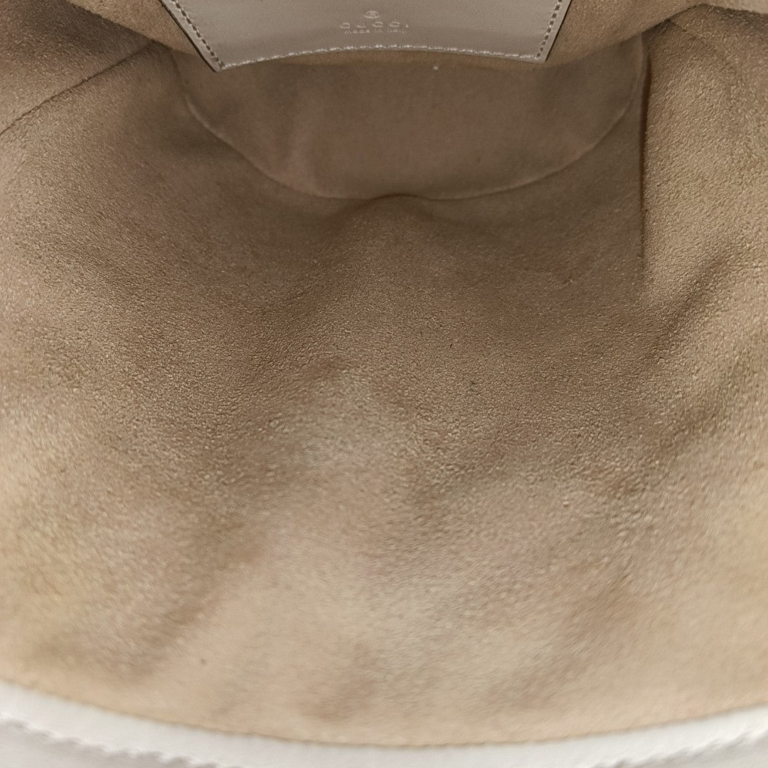 GG Marmont Mini Quilted Calfskin White