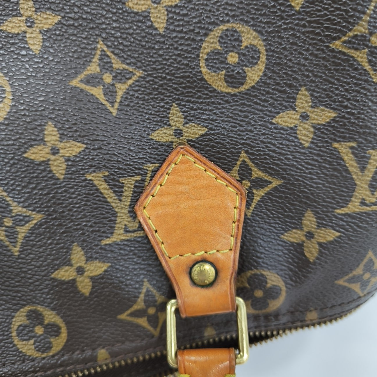 SPEEDY 30 Monogram Coated Canvas Brown