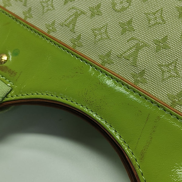 KATHLEEN Mini Monogram Canvas Green