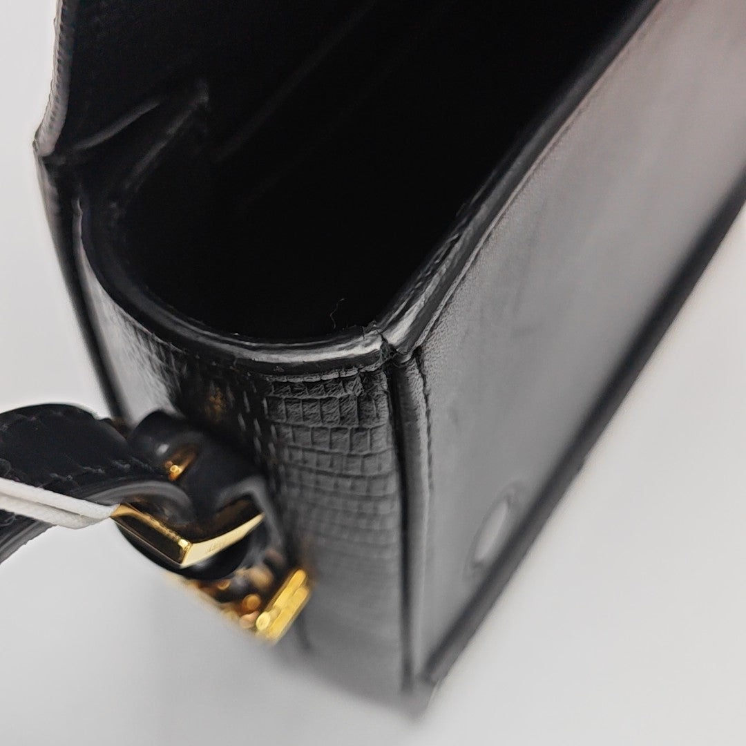 Grace Small Calfskin Black