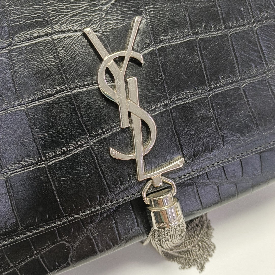 KATE Medium Calfskin Black