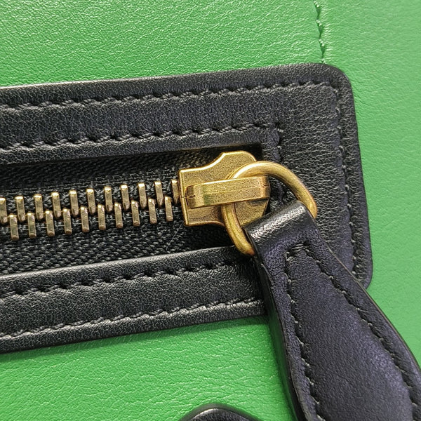 LUGGAGE Micro Calfskin Green