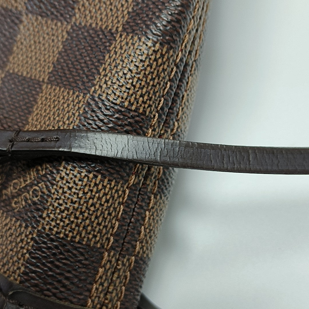 NEVERFULL PM Damier Ebene Coated Canvas Brown