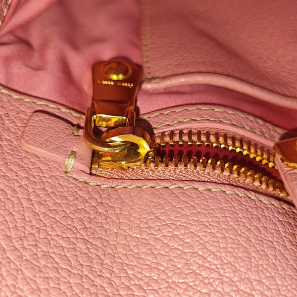 Calfskin Shoulder Bag Pink