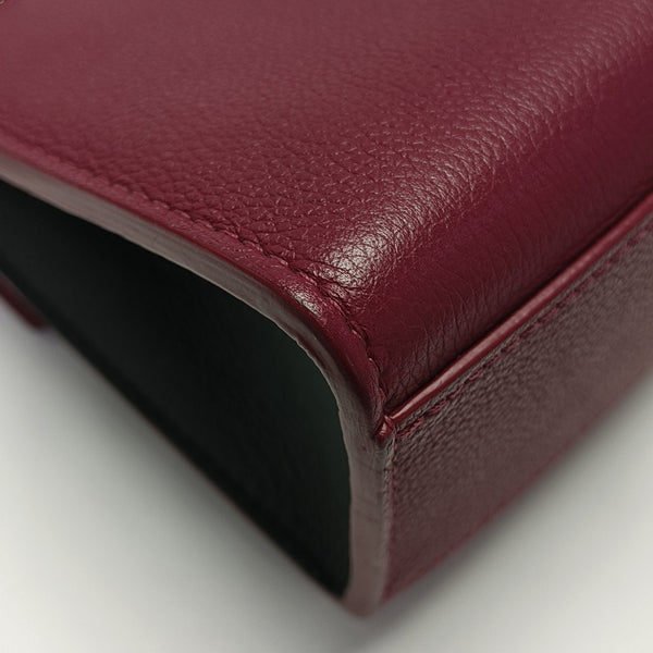 LOCKME BB Calfskin Red