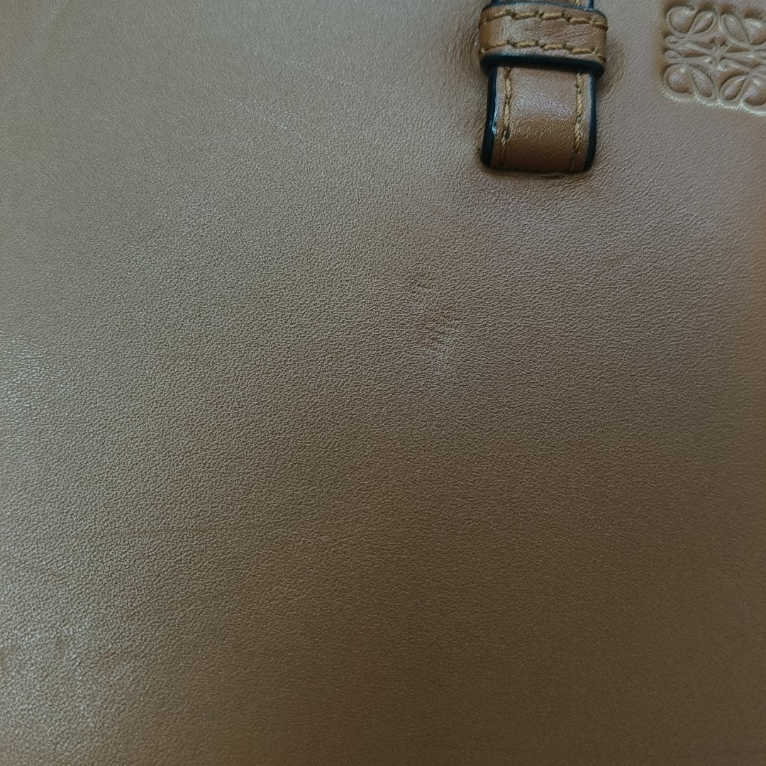 Postal Small Calfskin Brown